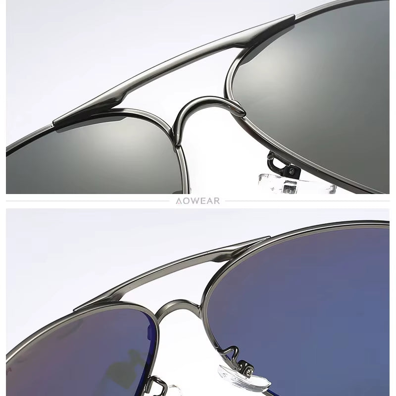 Brand Designer Polarized Sunglasses Men Aviation Coating Mirror Sun Glasses for Man Women Oculos Gafas Lentes De Sol