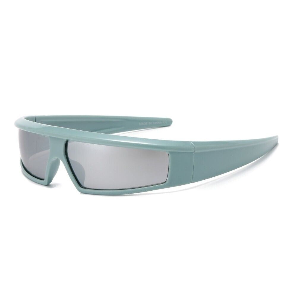 Women Sunglasses Fashion Designer Runway Wrap around Dupe Shades Luxury Sports