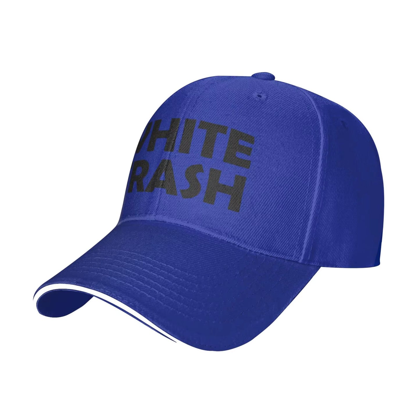 White Trash - Redneck Funny Ghetto USA - Adult Trucker Cap Hat