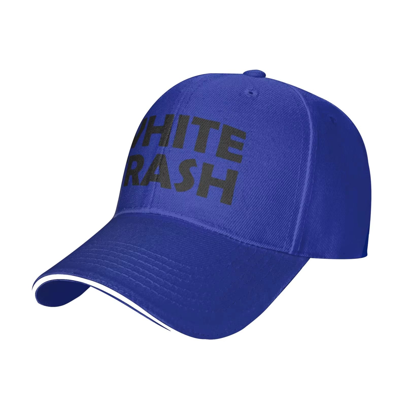 White Trash - Redneck Funny Ghetto USA - Adult Trucker Cap Hat