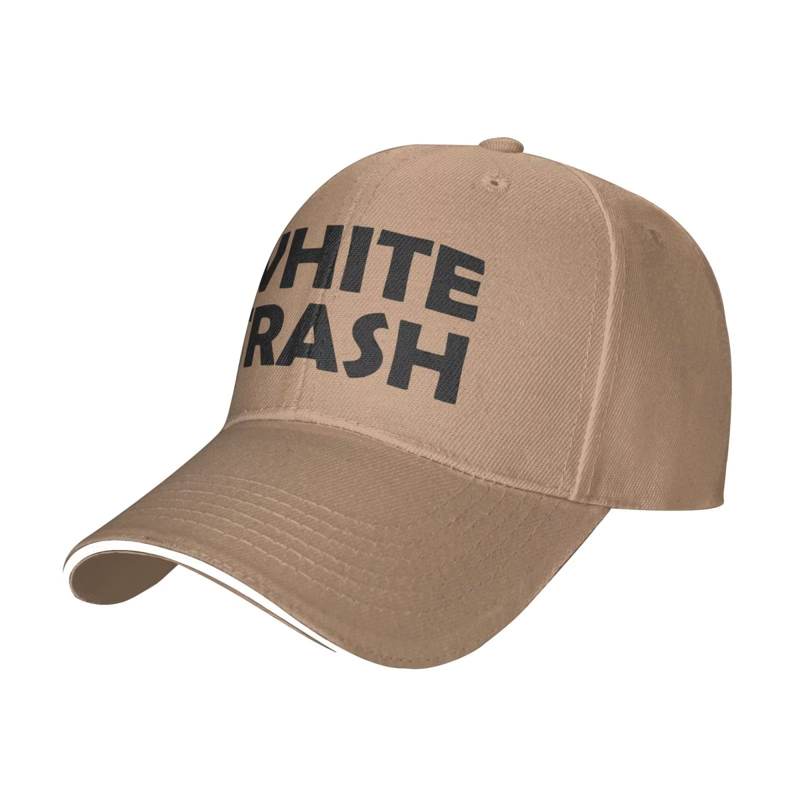 White Trash - Redneck Funny Ghetto USA - Adult Trucker Cap Hat